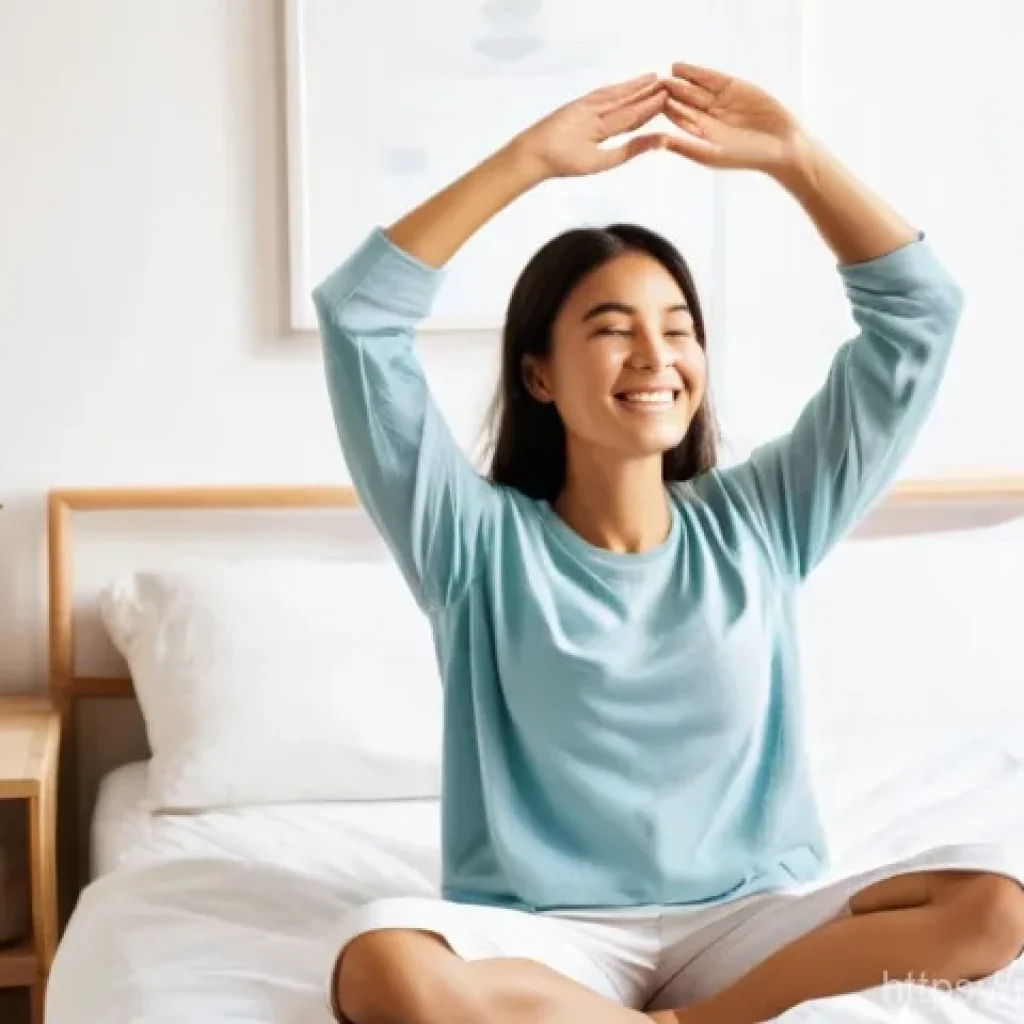 웰빙코디네이터가 추천하는 건강 서적 - **Prompt for Energy and Morning Routine:**
"A young woman, approximately 25-35 years old, with a...